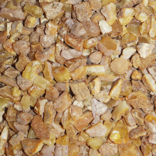 Balto gintaro žaliava 0,20 g - 0,70 g (1)