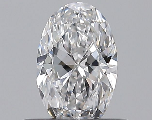 0.39 carat D-VS2 Natūralus Oval Deimantas (1)