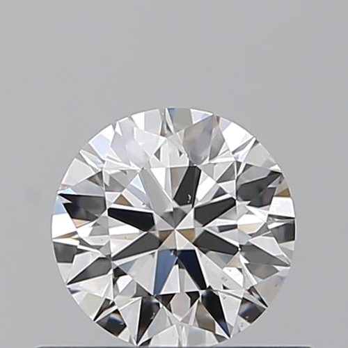 0.5 carat F-SI1 Excellent cut Natūralus Round Deimantas (1)