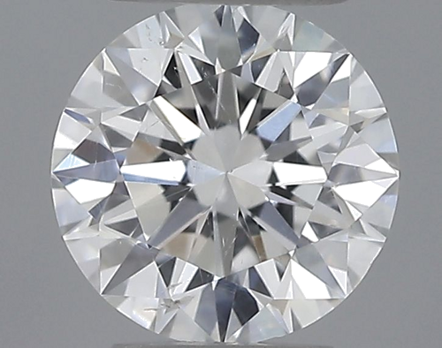 0.6 carat F-SI2 Excellent cut Natūralus Round Deimantas (1)