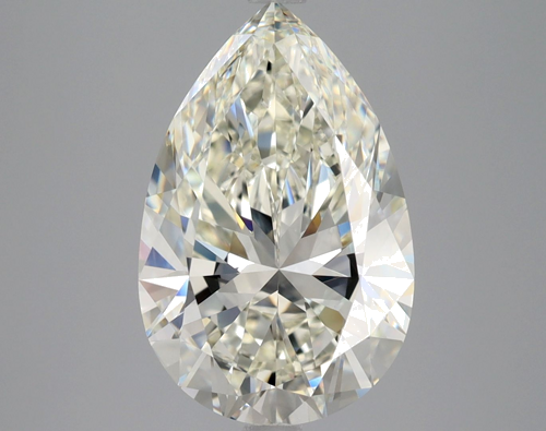 5.01 carat J-VVS2 Natūralus Pear Deimantas (1)
