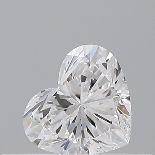 0.3 carat D-VVS1 Natūralus Heart Deimantas (1)