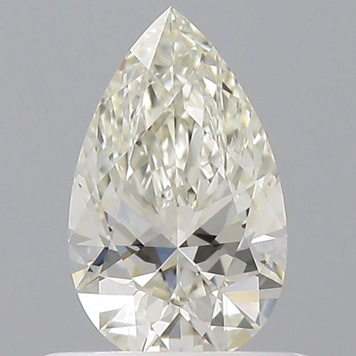 0.52 carat K-VS1 Natūralus Pear Deimantas (1)