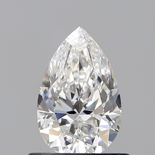 0.61 carat F-VS1 Natūralus Pear Deimantas (1)