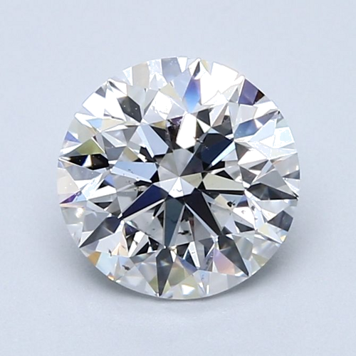 2.0 carat D-SI2 Excellent cut Natūralus Round Deimantas (1)