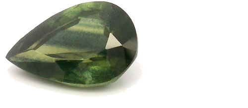 0.42 carat GREEN Pear Safyras (1)