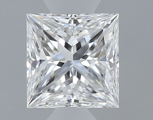 0.3 carat D-VS1 Natūralus Princess Deimantas (1)