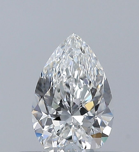0.4 carat G-VVS1 Natūralus Pear Deimantas (1)
