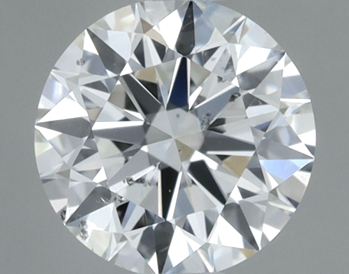 0.59 carat F-SI2 Excellent cut Natūralus Round Deimantas (1)
