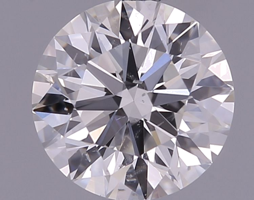 0.59 carat I-SI1 Excellent cut Natūralus Round Deimantas (1)