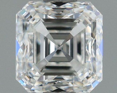 1.02 carat I-VS1 Natūralus Asscher Deimantas (1)