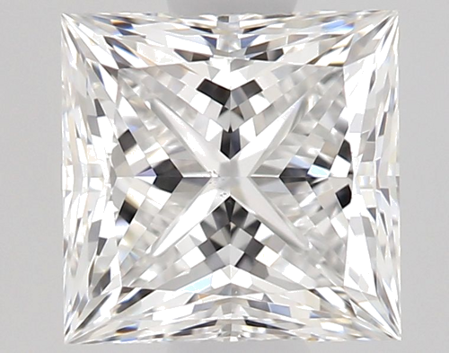 0.7 carat D-VS2 Natūralus Princess Deimantas (1)