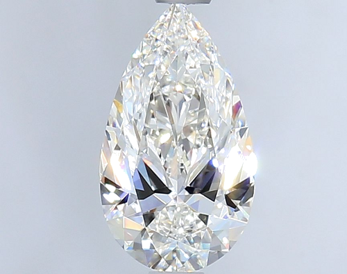 1.2 carat G-VVS2 Natūralus Pear Deimantas (1)