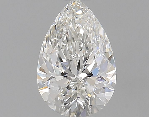0.42 carat G-VS1 Natūralus Pear Deimantas (1)