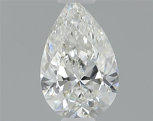 0.3 carat H-VVS2 Natūralus Pear Deimantas (1)
