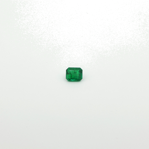 0.72 carat GREEN STEP cut Octagonal Smaragdas (1)