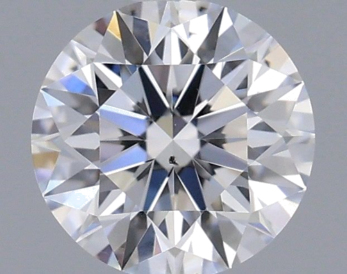 0.41 carat F-SI1 Excellent cut Natūralus Round Deimantas (1)