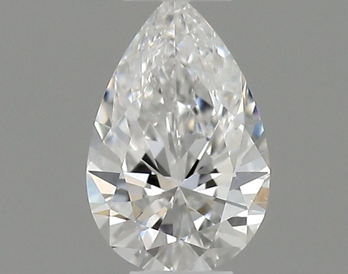 0.23 carat E-VS1 Natūralus Pear Deimantas (1)