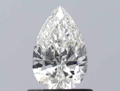 0.62 carat H-VVS1 Natūralus Pear Deimantas (1)
