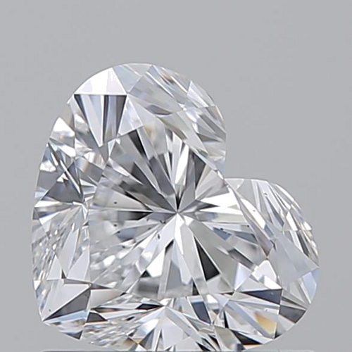 1.01 carat D-VS2 Natūralus Heart Deimantas (1)