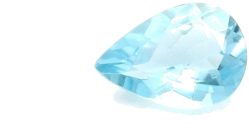 0.56 carat BLUE Pear Aquamarine (1)