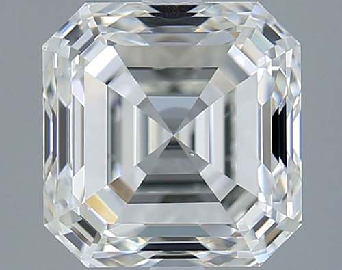 2.51 carat H-VS2 Natūralus Asscher Deimantas (1)