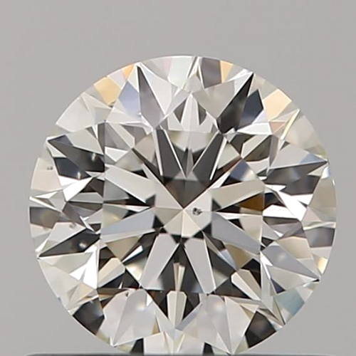 0.55 carat I-SI1 Excellent cut Natūralus Round Deimantas (1)
