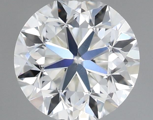 0.5 carat H-VVS2 GD cut Natūralus Round Deimantas (1)