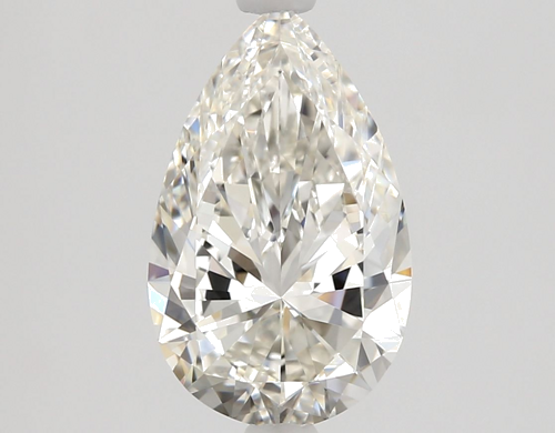 1.3 carat H-VS1 Natūralus Pear Deimantas (1)