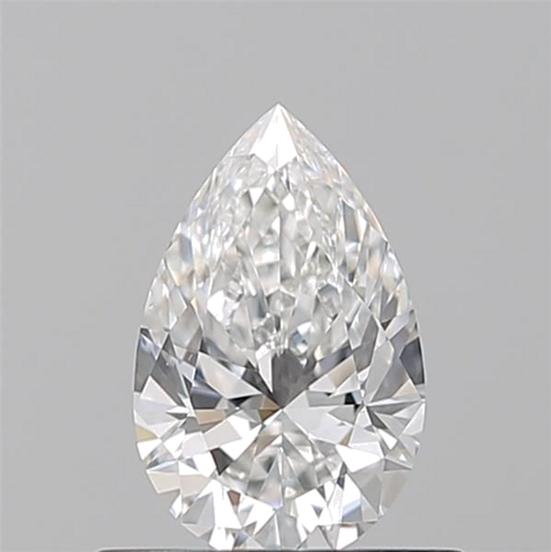 0.5 carat F-VS2 Natūralus Pear Deimantas (1)