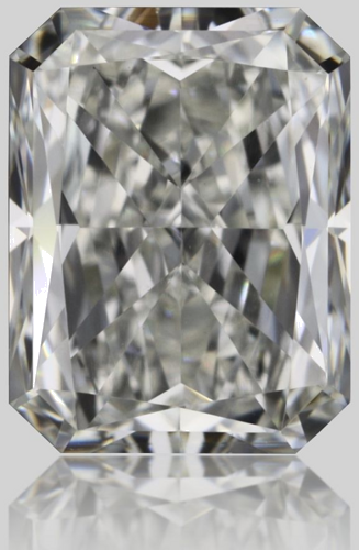 0.74 carat H-VVS2 Natūralus Radiant Deimantas (1)