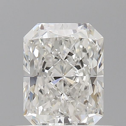 0.51 carat G-VVS2 Natūralus Radiant Deimantas (1)