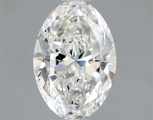 0.7 carat F-VVS1 Natūralus Oval Deimantas (1)
