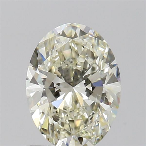 1.0 carat K-SI2 Natūralus Oval Deimantas (1)