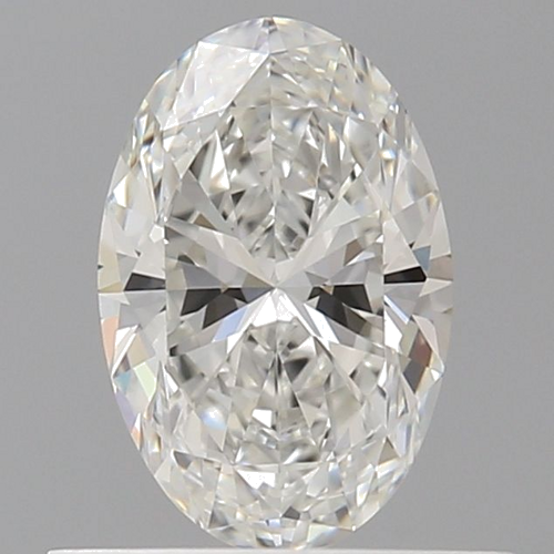 0.55 carat G-VVS2 Natūralus Oval Deimantas (1)