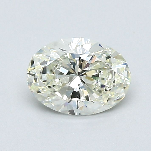 0.71 carat K-VS1 Natūralus Oval Deimantas (1)