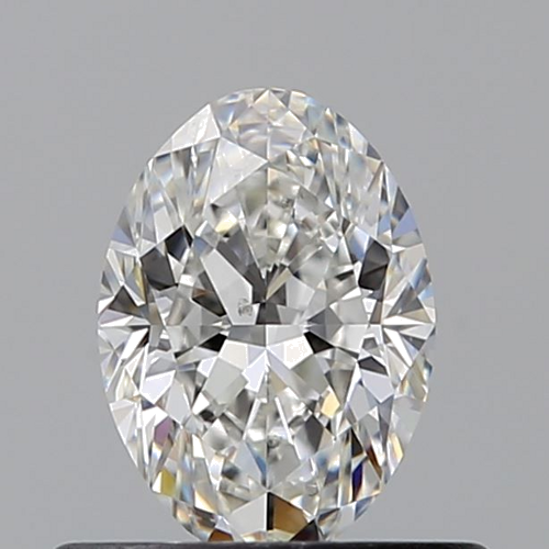 0.5 carat F-SI1 Natūralus Oval Deimantas (1)