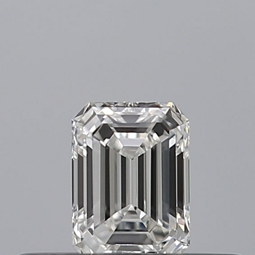 0.24 carat F-VVS2 Natūralus Emerald Deimantas (1)