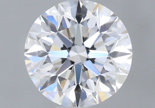 0.5 carat F-VVS1 Excellent cut Natūralus Round Deimantas (1)