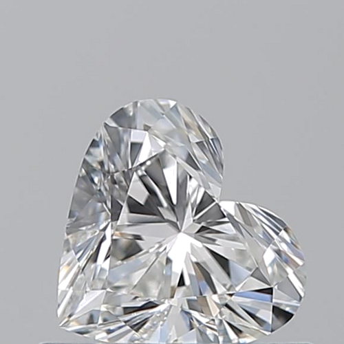 0.59 carat G-VS1 Natūralus Heart Deimantas (1)