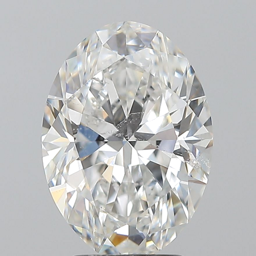 3.01 carat E-SI2 Natūralus Oval Deimantas (1)