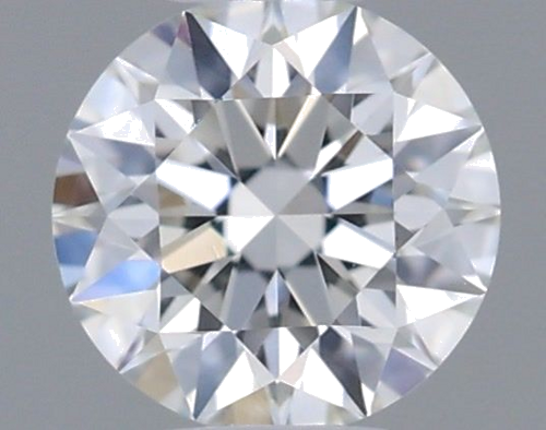 0.19 carat F-VVS1 Excellent cut Natūralus Round Deimantas (1)