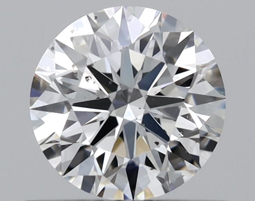 0.63 carat G-SI1 Excellent cut Natūralus Round Deimantas (1)