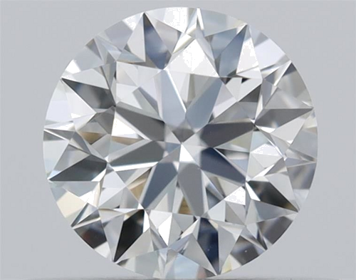 0.5 carat I-VS1 Excellent cut Natūralus Round Deimantas (1)