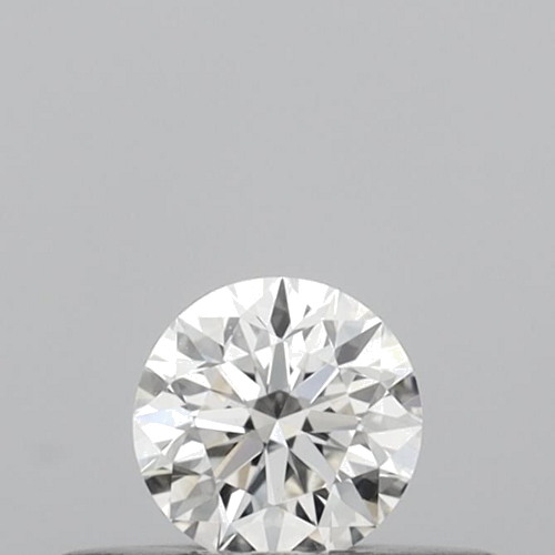 0.19 carat H-VVS1 Excellent cut Natūralus Round Deimantas (1)