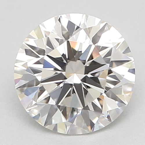 0.63 carat F-VVS1 Excellent cut Natūralus Round Deimantas (1)