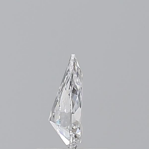 0.5 carat D-VS2 Natūralus Pear Deimantas (1)