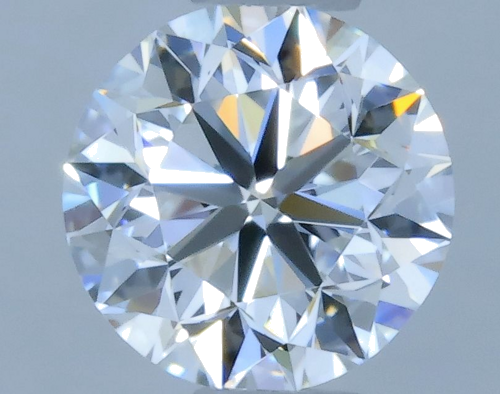 0.5 carat F-VVS2 Very Good cut Natūralus Round Deimantas (1)