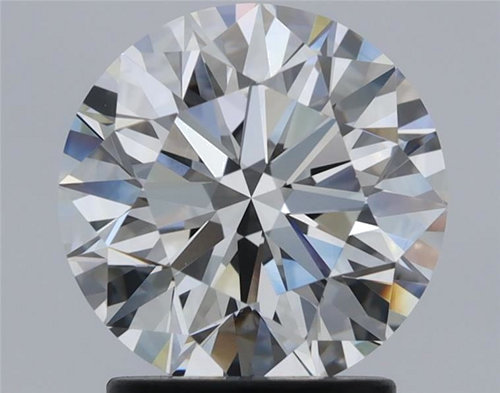 2.05 carat F-VVS1 Excellent cut Natūralus Round Deimantas (1)