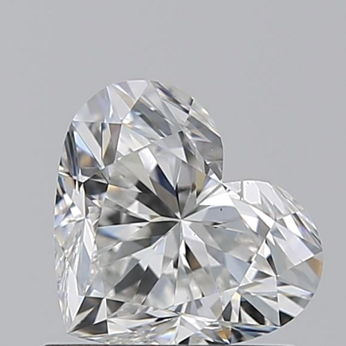 1.01 carat G-VS1 Natūralus Heart Deimantas (1)